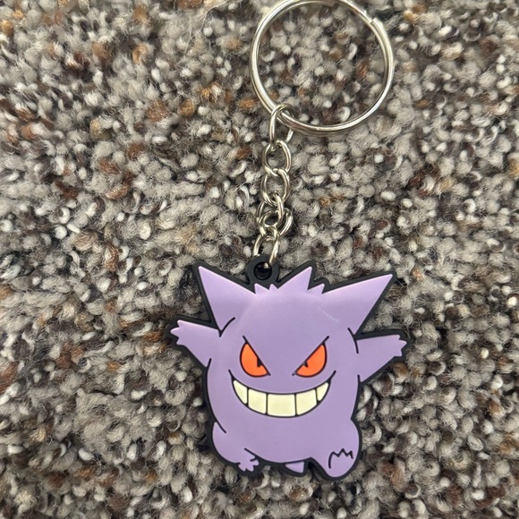 Purple Gengar Keychain Pokemon brand new - Picture 1 of 1